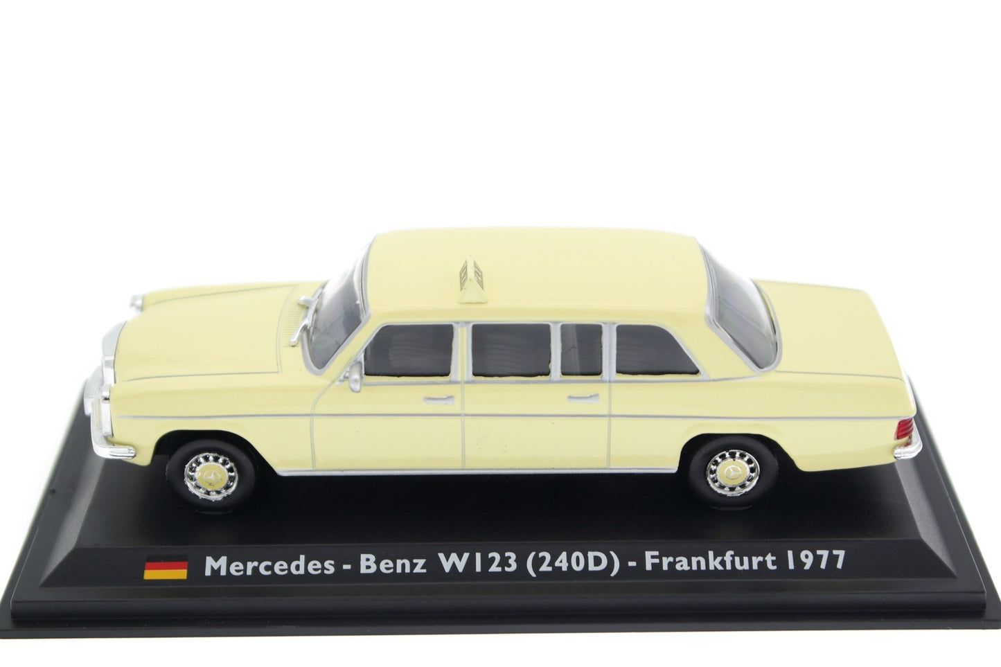 Mercedes-Benz W123 240D Frankfurt 1977 - 1/43 Altaya