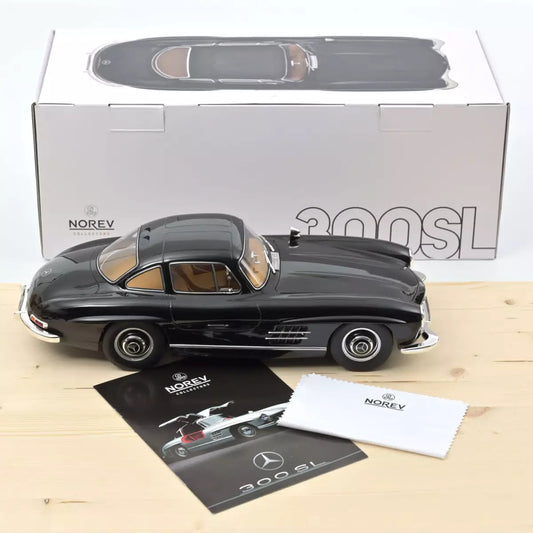 Mercedes-Benz 300SL 1954 negru 1/300 pcs - 1/12 Norev