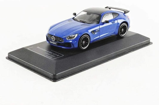 Mercedes-AMG GT R Limited Edition (albastru) cu vitrina plexiglass - 1/43 CMR