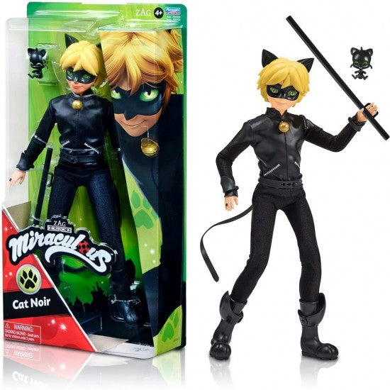 Papusa Miraculous - Cat Noir 26 cm