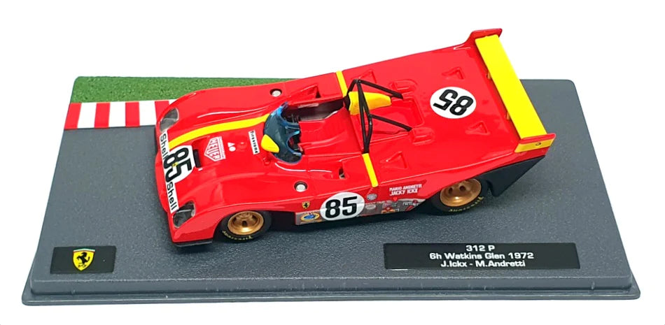 Ferrari 312 P 1972 #85 cu vitrina plexiglass - 1/43 Altaya