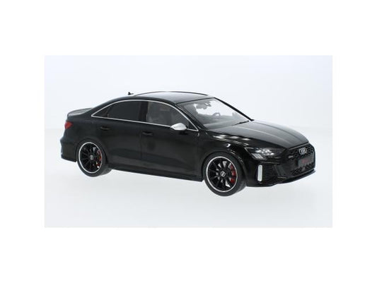 Audi RS3 Limousine 2022 negru - 1/18 Model Car Group