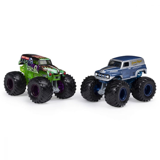 Set 2 masini Monster Jam  Grave Digger si Grave Digger Chesapeake - 1/64