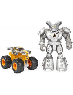 Set Monster Jam- Masinuta Max-D si figurina Maximus