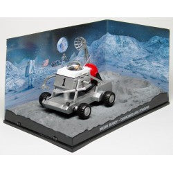 Macheta James Bond Moon Buggy Diamonds are Forever cu vitrina plexiglass - 1/43 Altaya