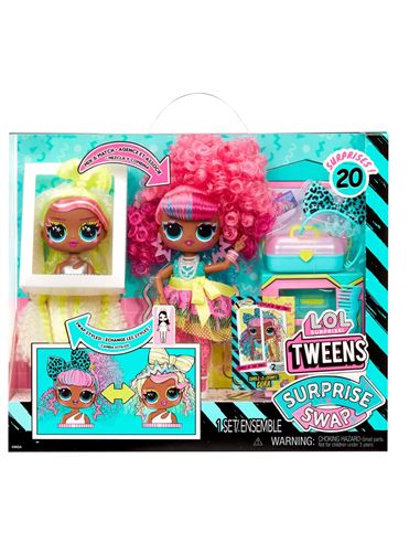 Papusa LOL Surprise Tweens Surprise Swap Braids - Crimps Cora cu 20 de surprize