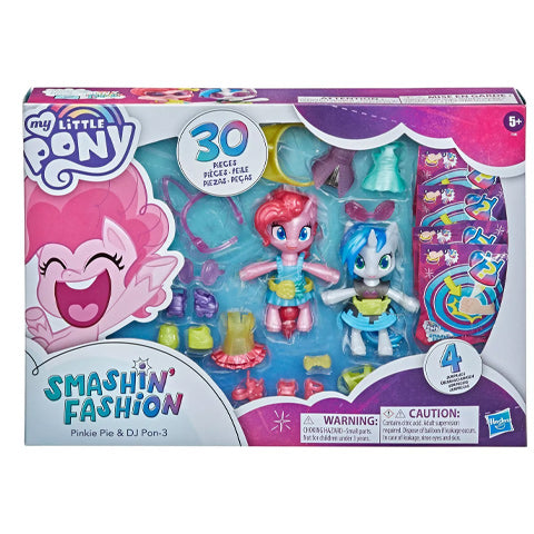 SET - 2 Figurine cu accesorii My Little Pony (30 piese) - Smashin Fashion