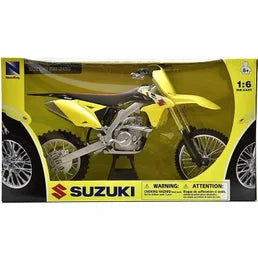 Motocicleta Suzuki RM-Z450 galbena - 1/6 NewRay