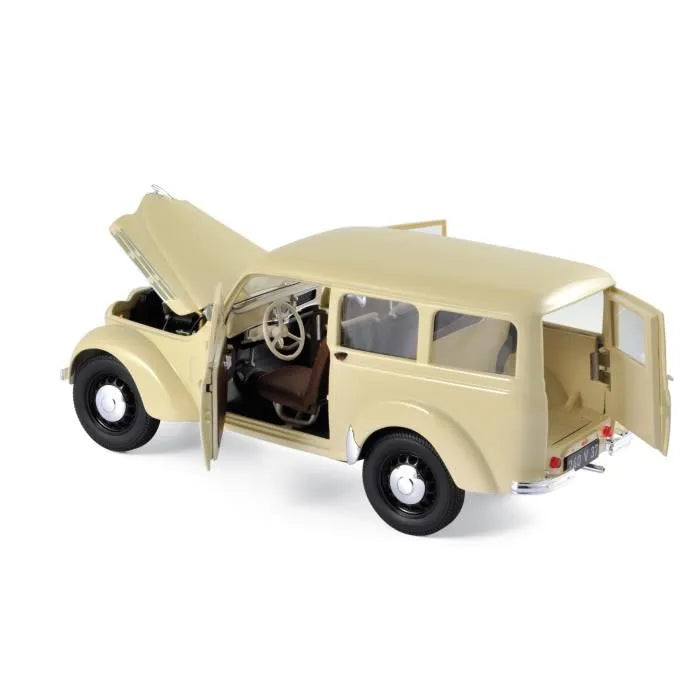 Renault Break 300 kg Juvaquatre 1951 ivory - 1/18 NOREV