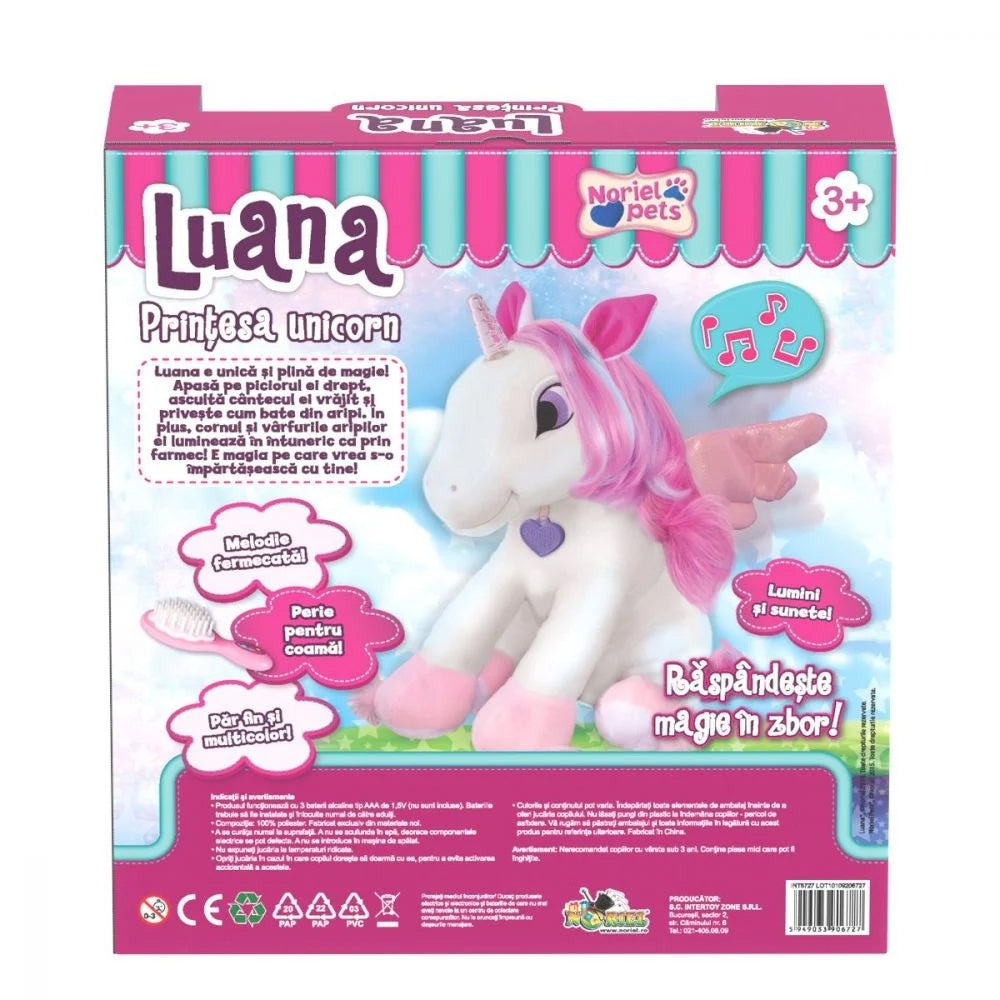 Luana de plus - Printesa Unicorn (interactiva)