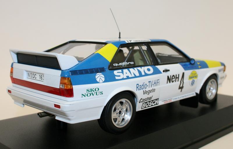 Audi Quattro Sweden Winners International Swedish Rally 19821 of 350 pcs - 1/18 Minichamps