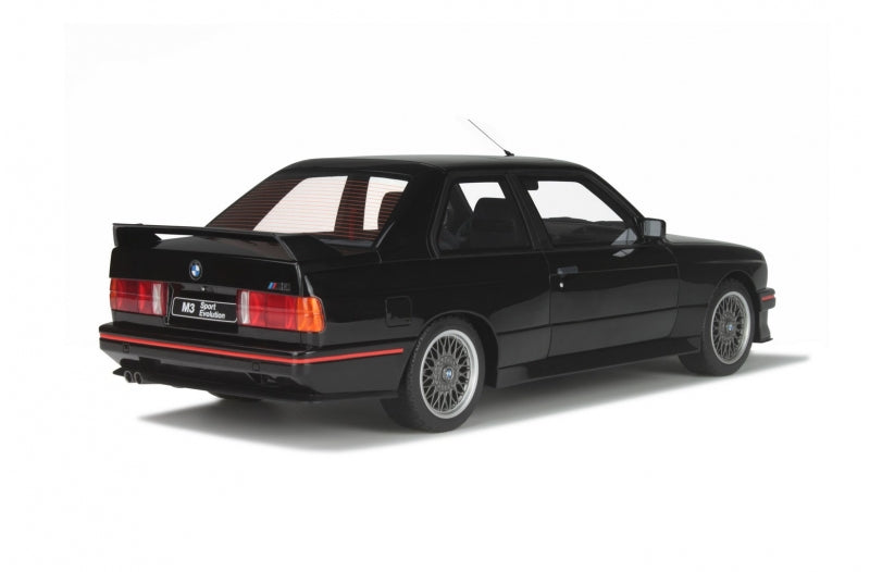 BMW E30 sport Evo 1990 negru - 1/18 Solido