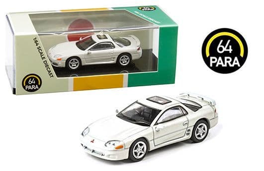 Mitsubishi Gto 3000GT alb perlat cu vitrina plexiglass - 1/64 Paragon