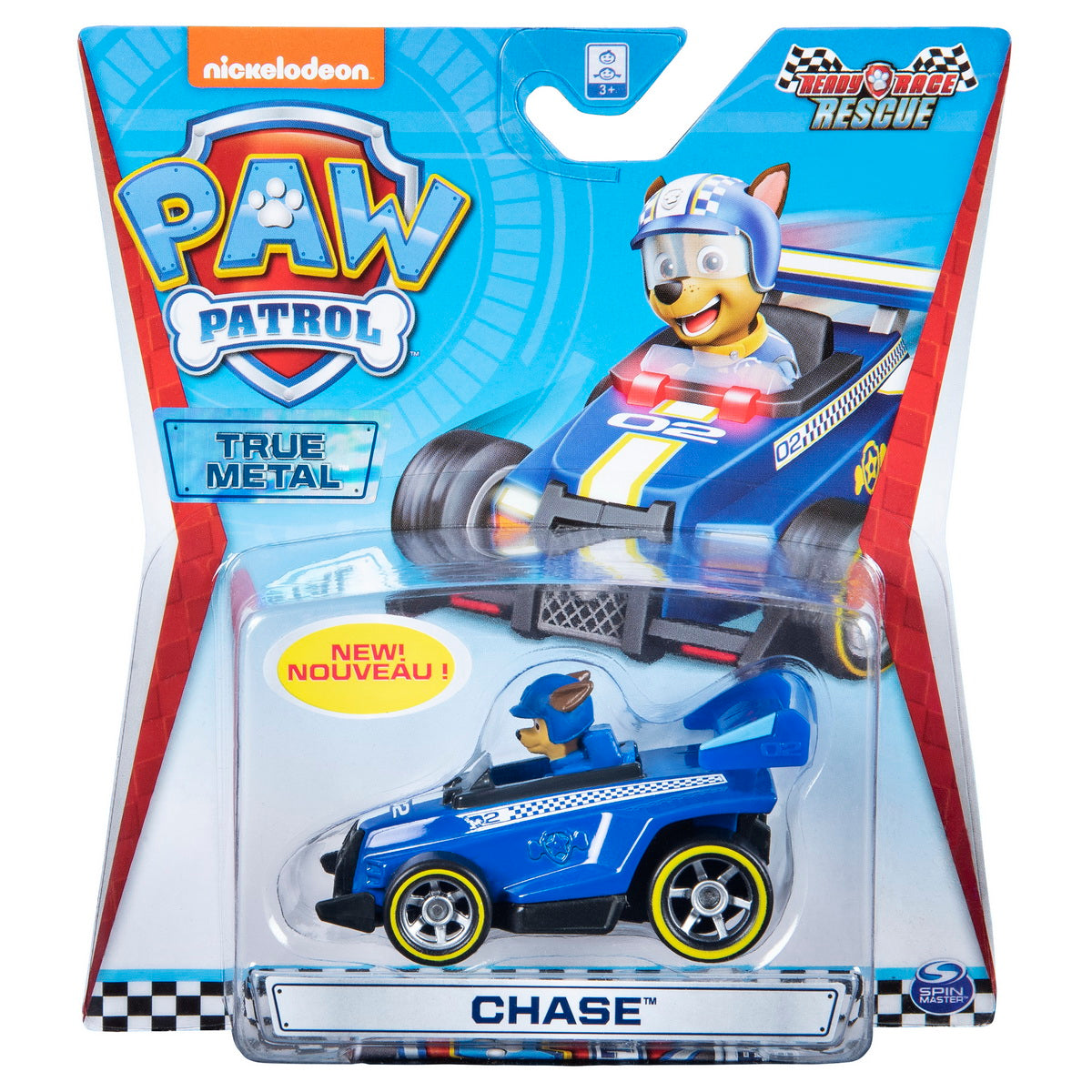 Masinuta Chase Ready Race Rescue 7cm - Paw Patrol