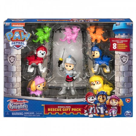 Set de joaca Paw Patrol- Rescue Knights -Gift Pack - CAVALERI