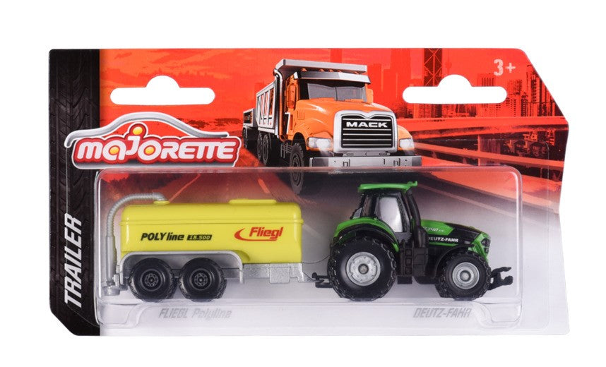 Tractor cu cisterna - 1/64 Majorette