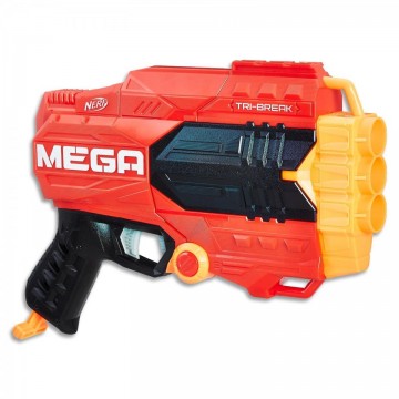 Pistol de jucarie Nerf Mega TRI BREAK cu 3 gloante