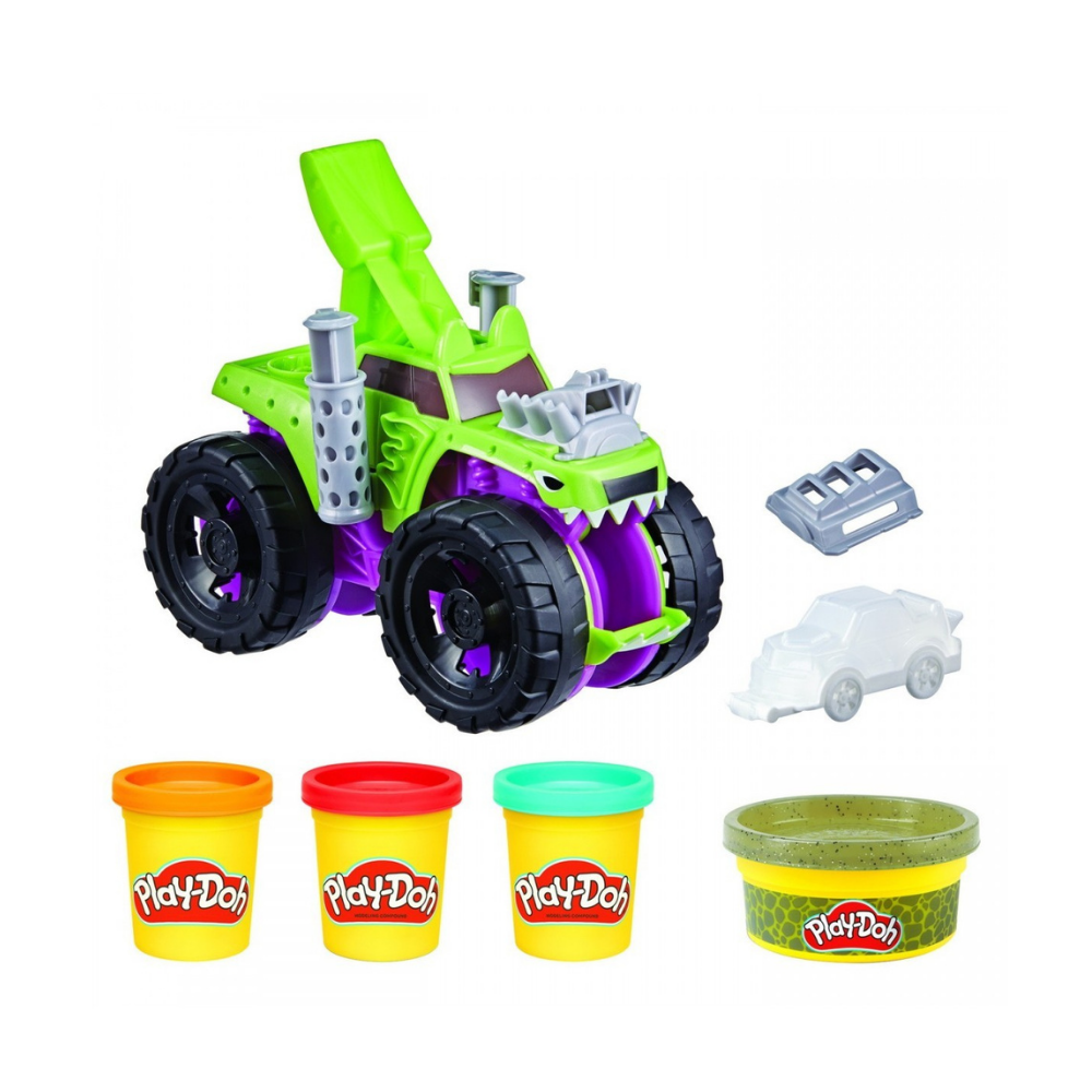 Set Play-Doh Wheels - Chompin monster truck