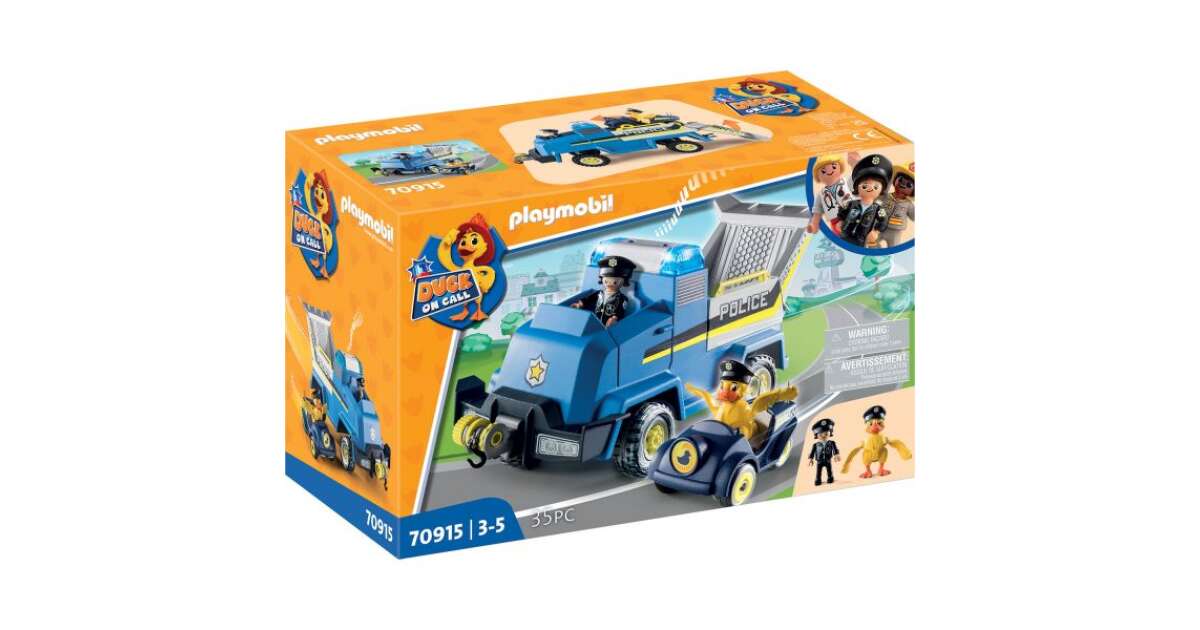 Playmobil Duck On Call 70915  - Masina de politie