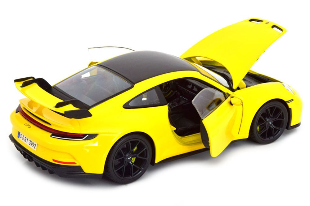 Porsche 911 GT3 galben - 1/18 Maisto