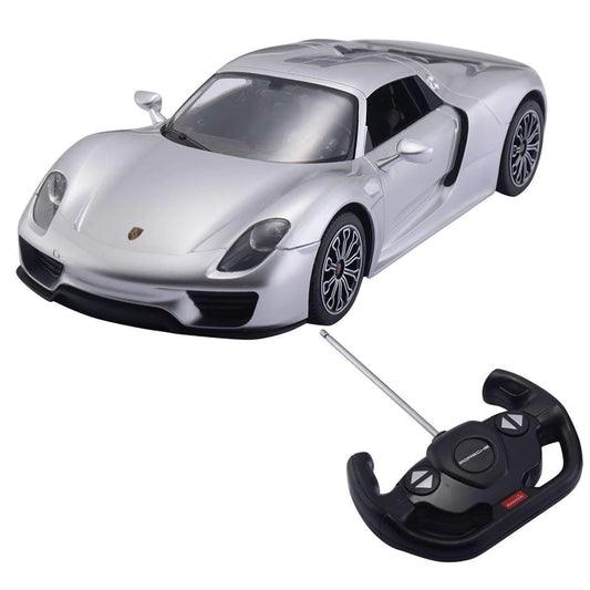 Porsche 918 Spyder (argintiu) - 1/14 RASTAR