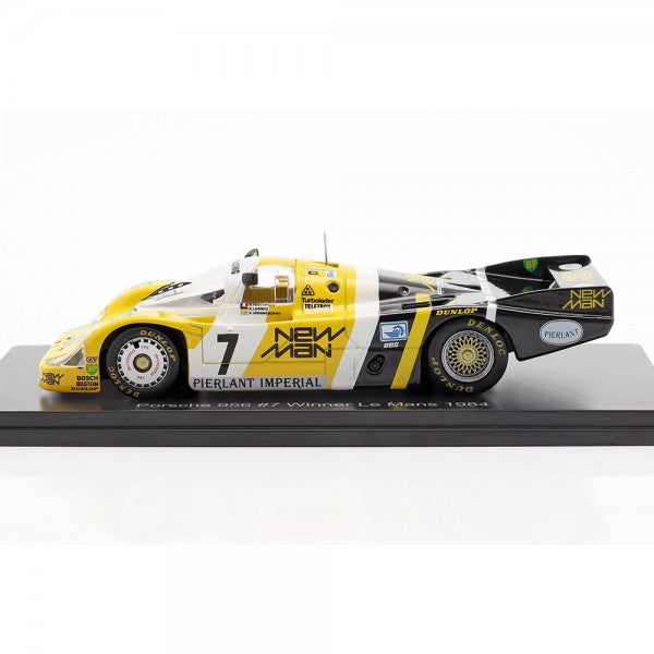 Porsche 956 #7 Winner Le Mans 1984 cu vitrina plexiglass - 1/43 Spark