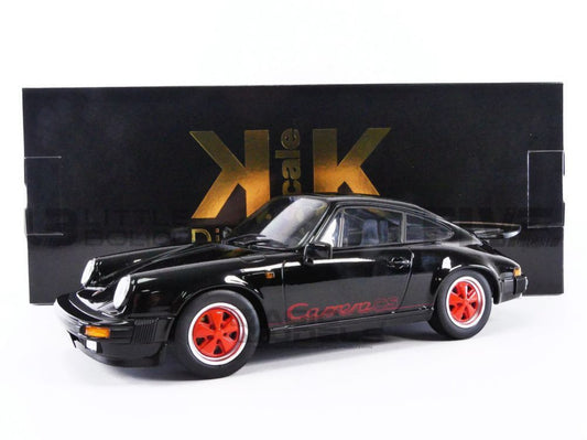 Porsche 911 3.2 Clubsport 1989 negru - 1/18 KKScale