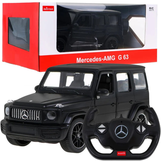 Mercedes AMG G63 (negru) cu telecomanda - 1/14 Rastar