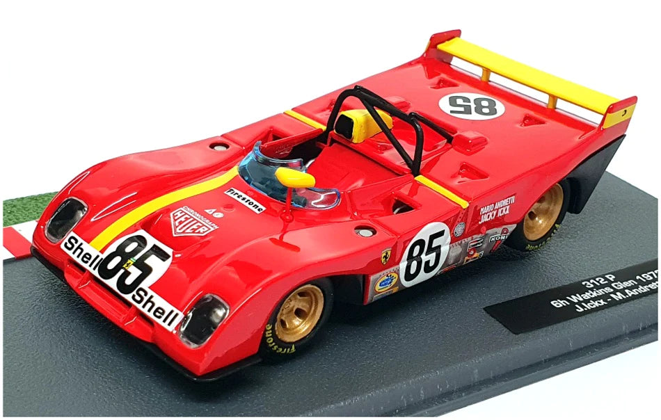 Ferrari 312 P 1972 #85 cu vitrina plexiglass - 1/43 Altaya