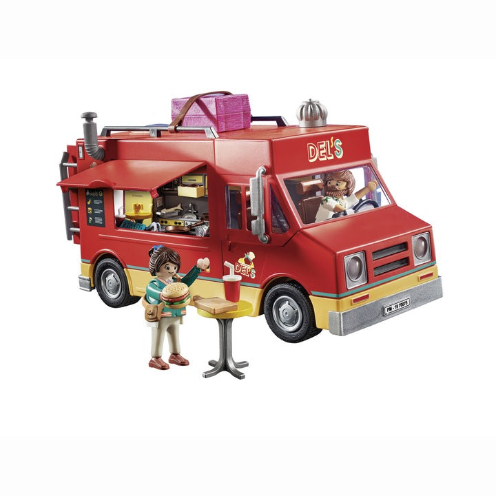 Playmobil The Movie 70075 - Camionul cu mancare al lui Del