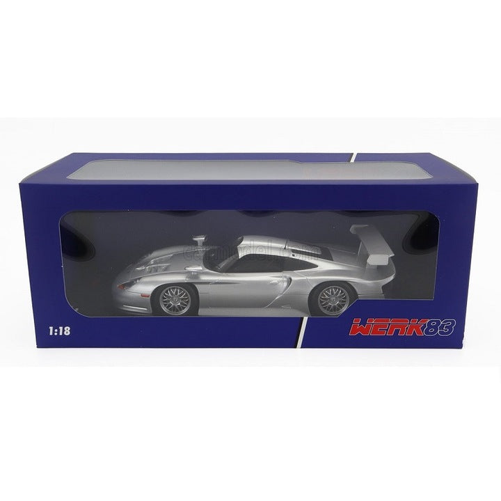 Porsche 911 GT1 Street Version silber 1997 - 1/18 Werk83