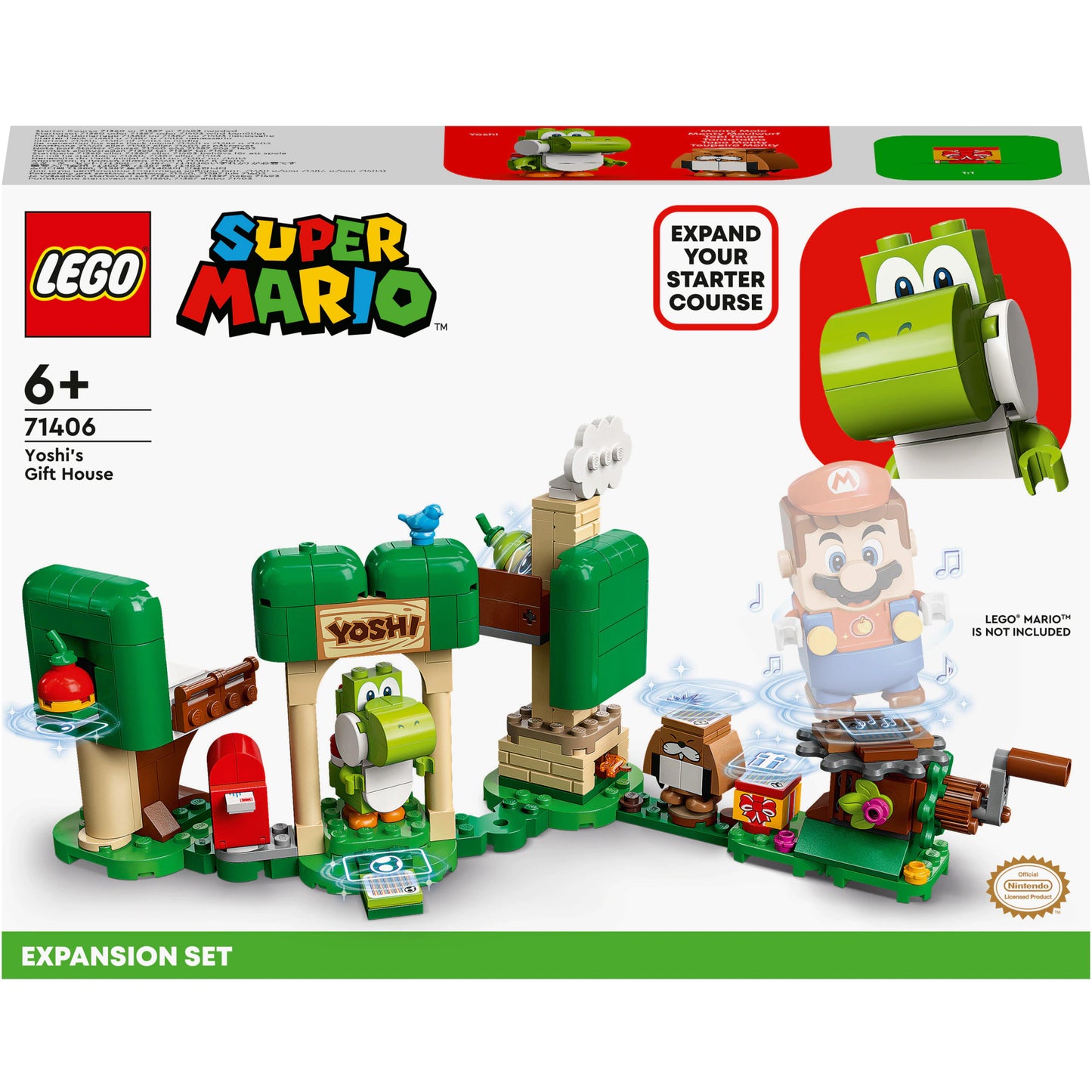 LEGO SUPER MARIO 71406 - Casa cu cadouri a lui Yoshi