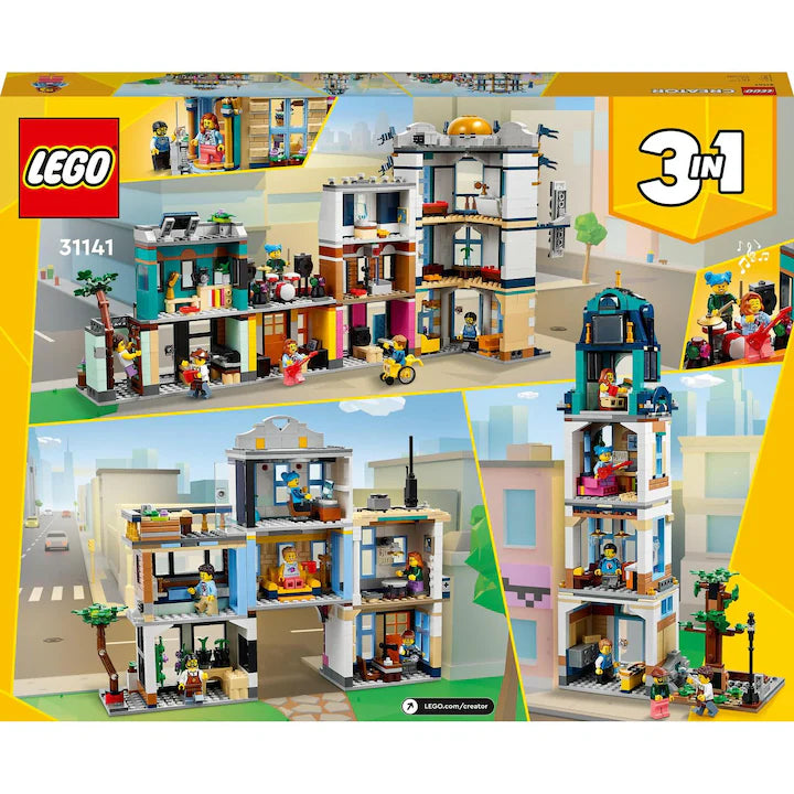 LEGO® Creator 3in1  31141 - Strada principala (1459 piese)