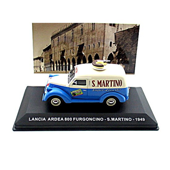 Lancia Ardea 800 Furgoncino S.Martino 1949 cu vitrina plexiglass - 1/43 Altaya