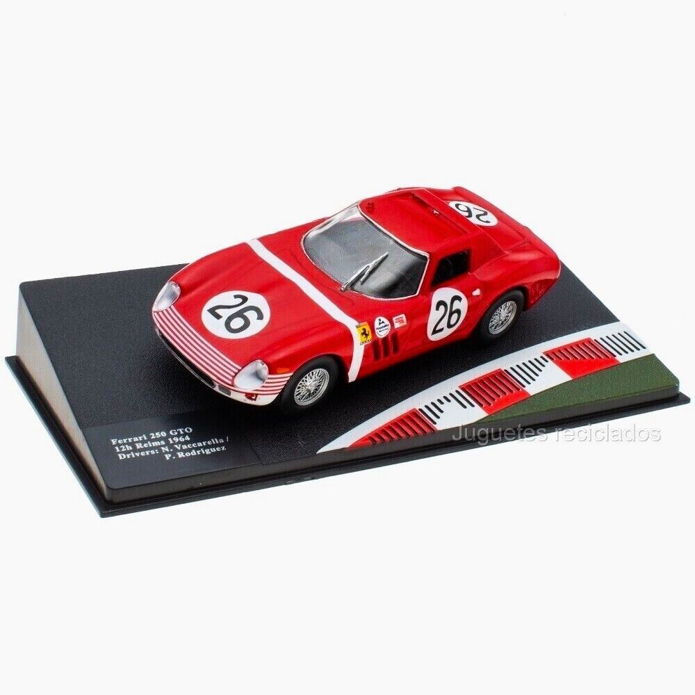 Ferrari 250 GTO 12h Reims 1964 #26 cu vitrina plexiglass - 1/43 Altaya