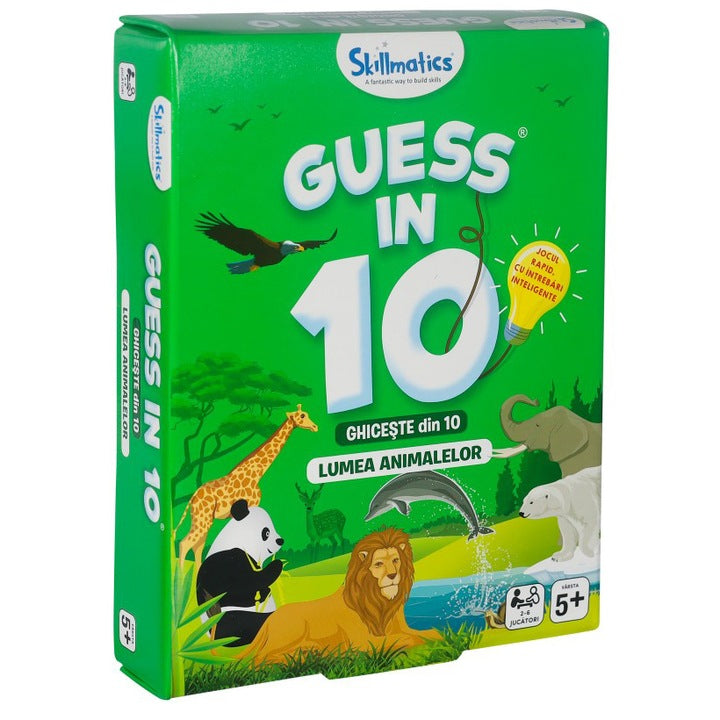 Joc Spin Master - Ghiceste din 10, Lumea animalelor