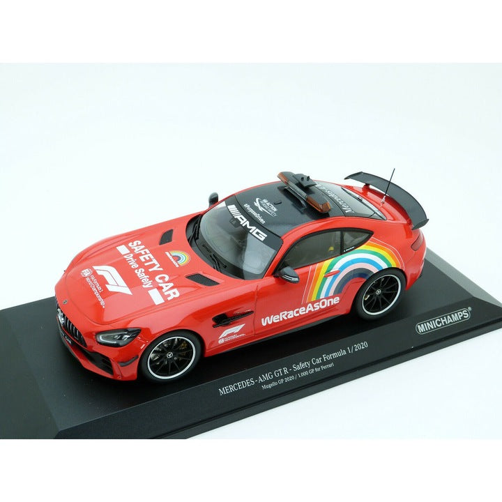 Mercedes - AMG GTR Safety Car Formula 1/2020 Mugello GP 2020 - 1000 GP for Ferrari - 1/18 Minichamps