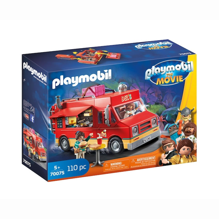 Playmobil The Movie 70075 - Camionul cu mancare al lui Del