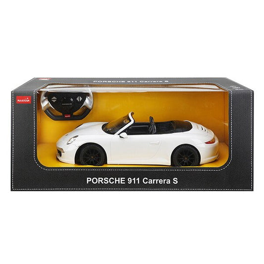 Porsche 911 Carrera S (alb) cu telecomanda - 1/12 RASTAR