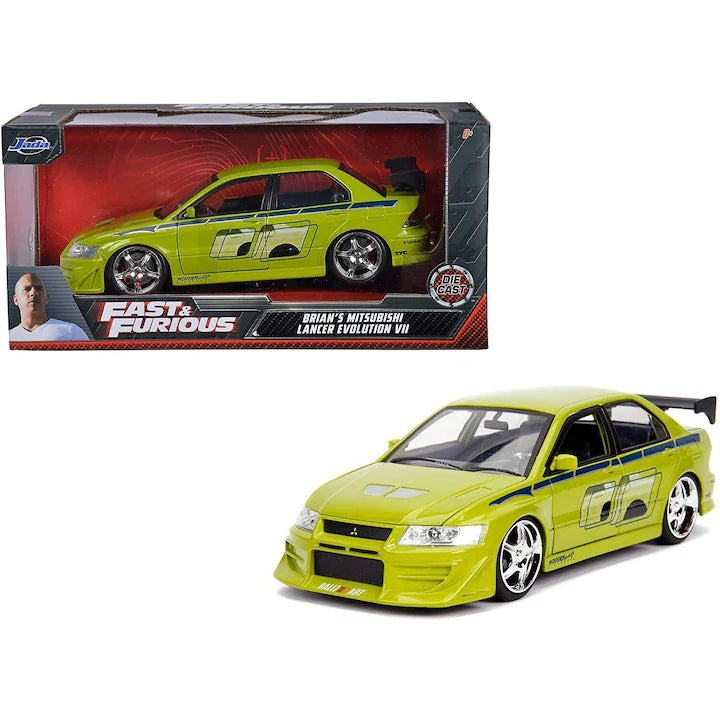 Mitsubishi Lancer Evolution VII Brian - 1/24 Jada