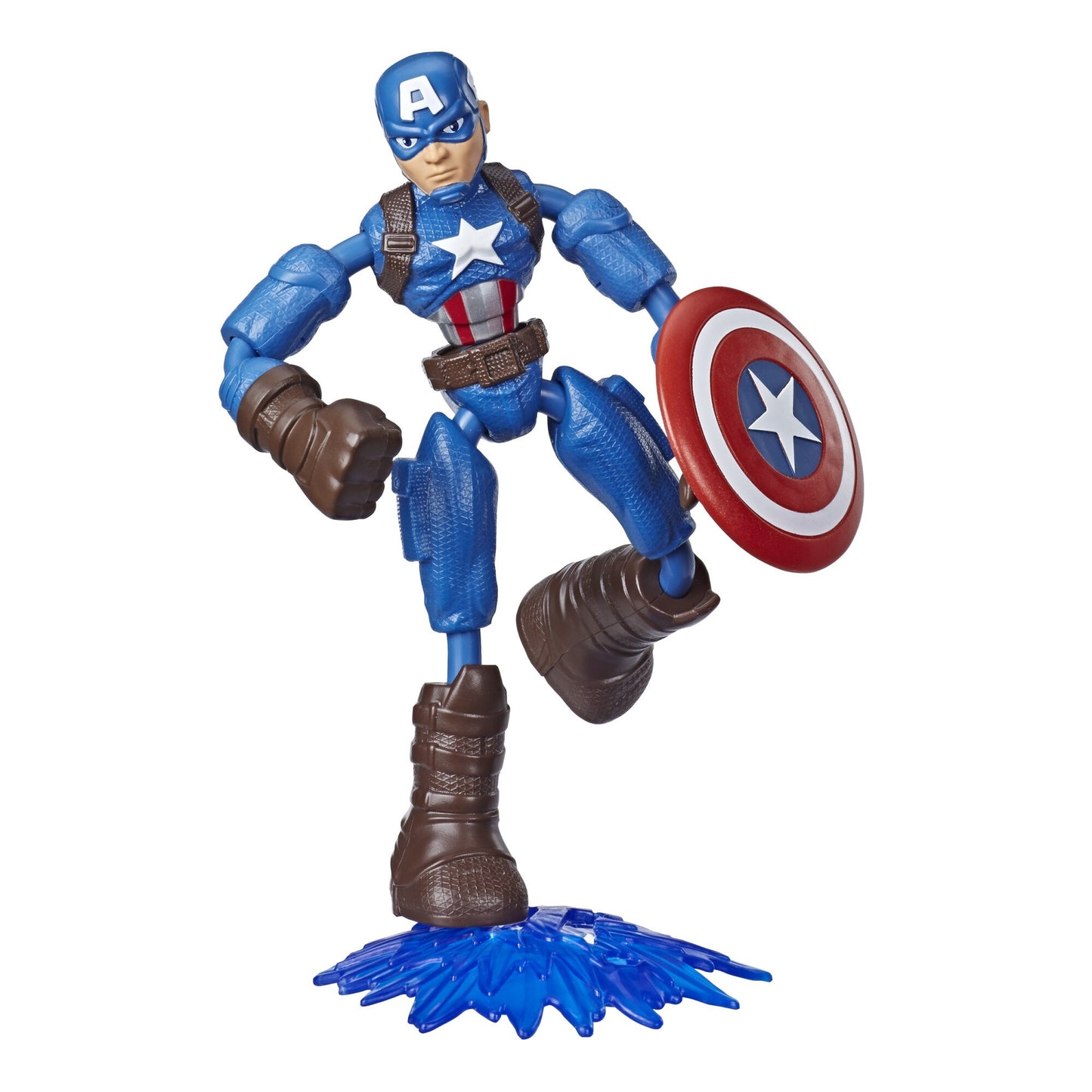 Figurina Captain America 15cm Bend and Flex - Hasbro