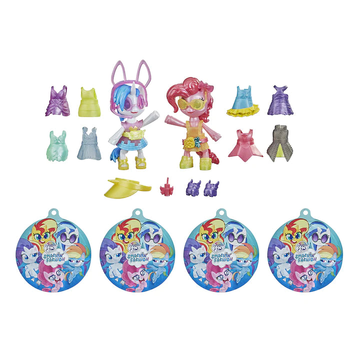 SET - 2 Figurine cu accesorii My Little Pony (30 piese) - Smashin Fashion