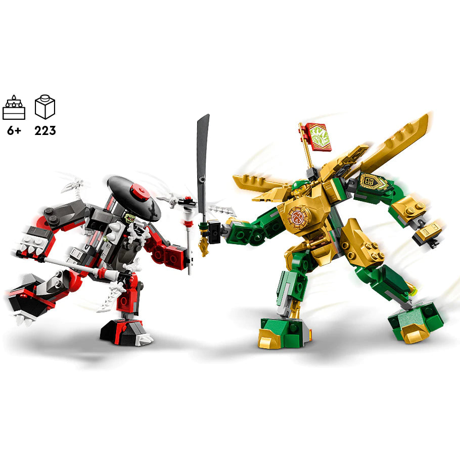 LEGO NINJAGO 71781 - Lupta cu robotul Evo al lui Lloyd