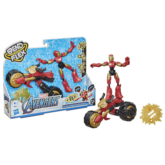 SET Bend and Flex Avengers - Flex Rider Iron Man