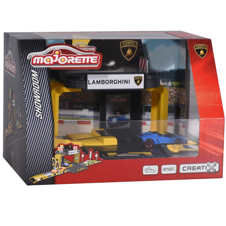 Set de joaca Lamborghini showroom - 1/64 Majorette