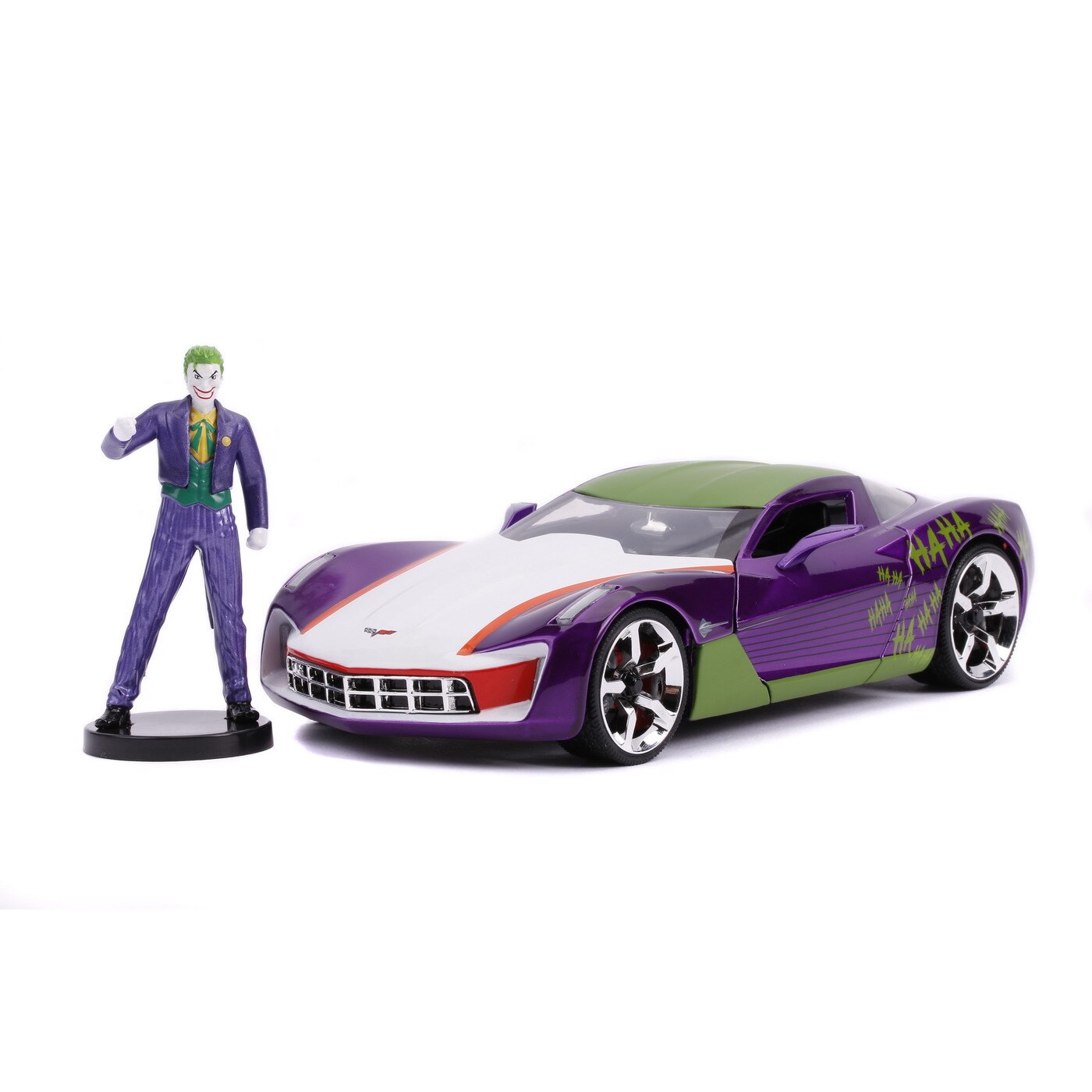 Chevy Corvette Stingray 2009 si The Joker - 1/24 Jada