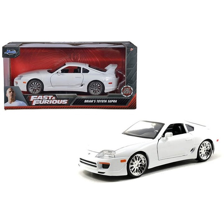 Toyota Supra alba - 1/24 Jada