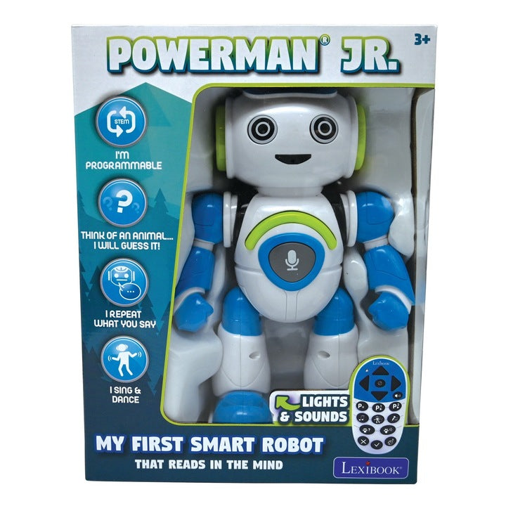 Jucarie Robotel cu Telecomanda Powerman Robot Jr Boy 25 cm