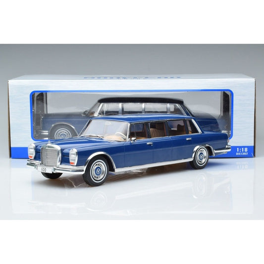 Mercedes-Benz 600 bleumarin - 1/18 Model Car Group