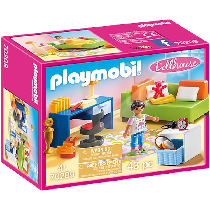 Playmobil Dollhouse 70209 - Camera tinerilor